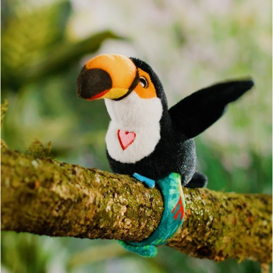 Maskotka interaktywna Happy Yappers Wesołe gadułki - Tukan 