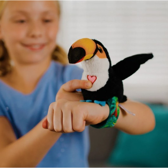 Maskotka interaktywna Happy Yappers Wesołe gadułki - Tukan 