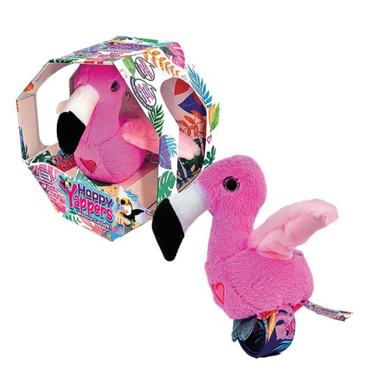 Maskotka interaktywna Happy Yappers Wesołe gadułki - Flaming 