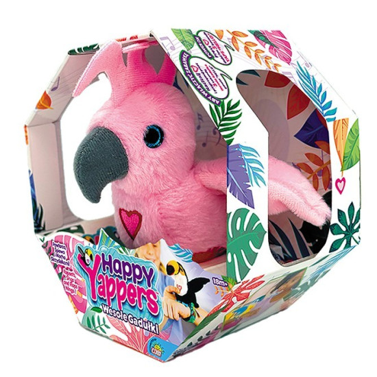 Maskotka interaktywna Happy Yappers Wesołe gadułki - Kakadu 