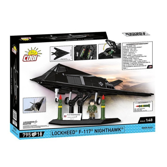 Klocki Lockheed F-117 Nighthawk 795 klocków