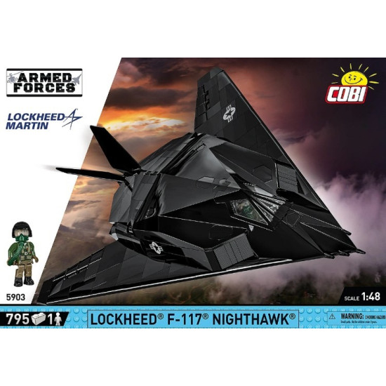 Klocki Lockheed F-117 Nighthawk 795 klocków