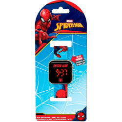Zegarek LED z kalendarzem Spiderman 