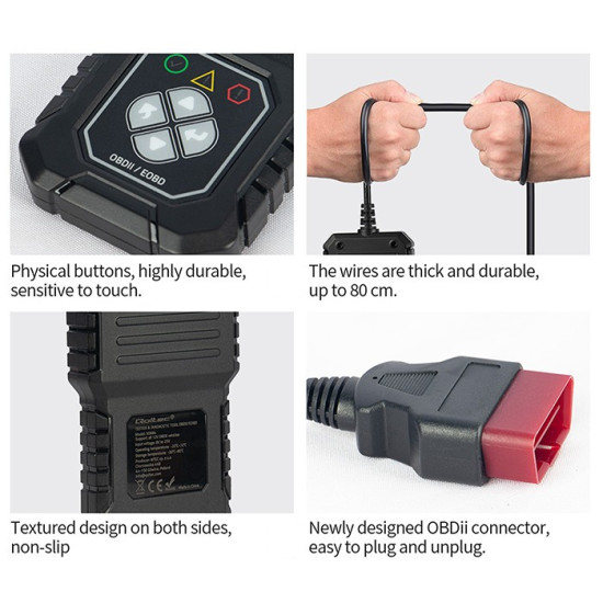 Cyfrowy Tester diagnostyczny ProLine | OBDII EOBD | 8V-25V | Dualsystem 