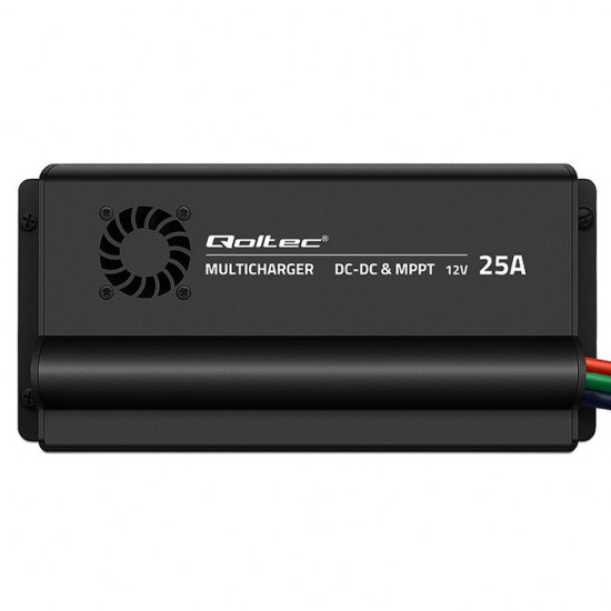 Automatyczna Ładowarka DC-DC 12V z regulatorem MPPT | 25A |      LiFePO4 AGM GEL STD 