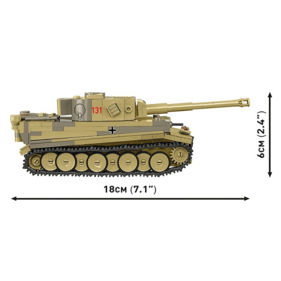 Klocki Panzer VI Tiger I no 131 442 klocki 