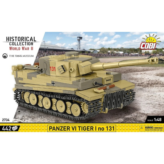 Klocki Panzer VI Tiger I no 131 442 klocki 