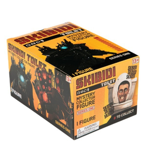 Skibidi Toilet - Tajemnicze figurki kolekcjonerskie 