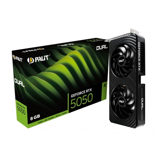 Karta graficzna GeForce RTX 5050 DUAL 8GB GDDR6 128bit 3DP/HDMI