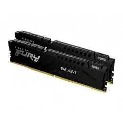 Pamięć DDR5 Fury Beast 128GB(2*64GB)/5600 CL40 czarna