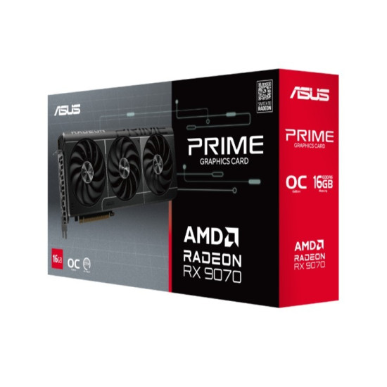 Karta graficzna RX 9070 PRIME OC 16GB GDDR6 256bit DP/HDMI