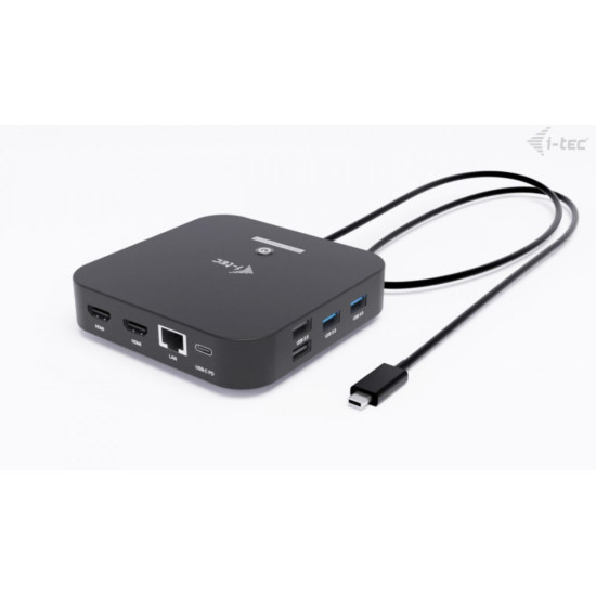 Stacja dokująca USB-C 2x HDMI Dock PD + Ładowarka 100W 