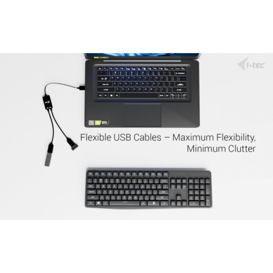 HUB USB-A Cable 2 port (2x USB-A) 