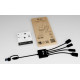 HUB USB-C/USB-A Cable 4 port (2x USB-C 2x USB-A) 