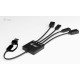 HUB USB-C/USB-A Cable 4 port (2x USB-C 2x USB-A) 