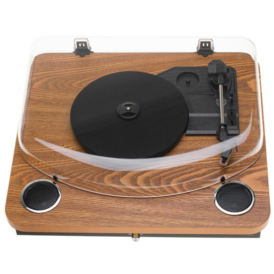 Gramofon AD1914 Wood USB Bluetooth