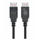 Kabel Displayport 2m czarny M/M v 2.1 