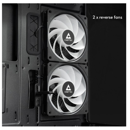 Obudowa GT-01B-OP VISTA Midi 3x ARGB Fans