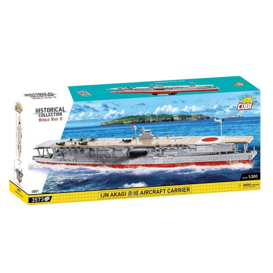 Klocki IJN Akagi Aircraft Carrier 3573 klocków