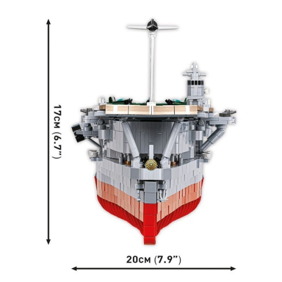 Klocki IJN Akagi Aircraft Carrier 3573 klocków