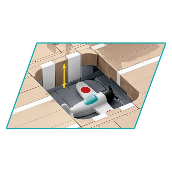 Klocki IJN Akagi Aircraft Carrier 3573 klocków