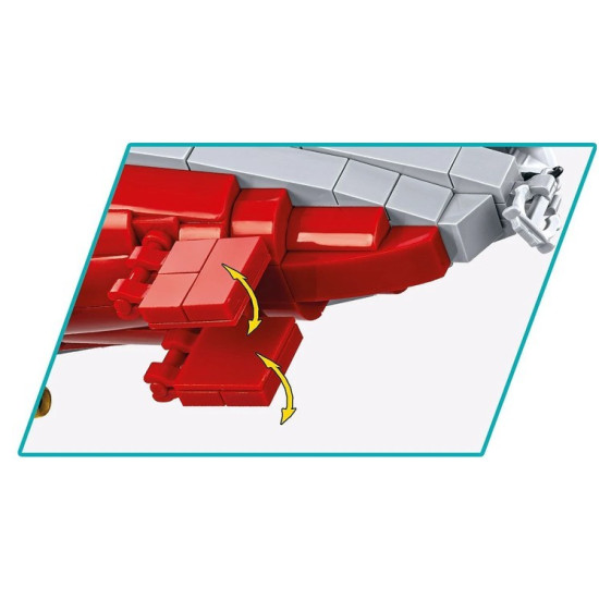 Klocki IJN Akagi Aircraft Carrier 3573 klocków