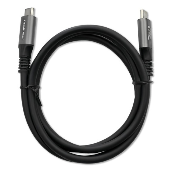 Kabel USB4 Ultra-Fast | USB-C PD 240W | Thunderbolt 3/4 | 4K |   40Gb/s | 1m | Czarny 