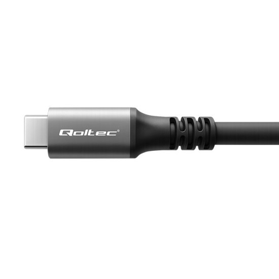 Kabel USB4 Ultra-Fast | USB-C PD 240W | Thunderbolt 3/4 | 4K |   40Gb/s | 1m | Czarny 