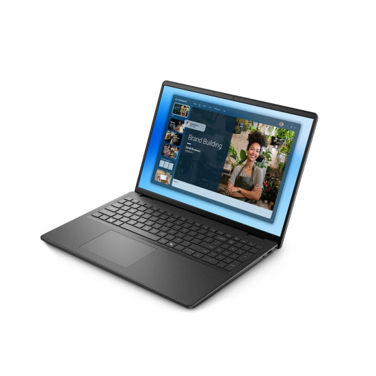 Laptop Dell 16 DC16250 W11P C5 120U/8GB/512GB/16.0 FHD+/Int/FgrPr/WLAN + BT/Backlit Kb/3 Cell/3YPS Carbon Black