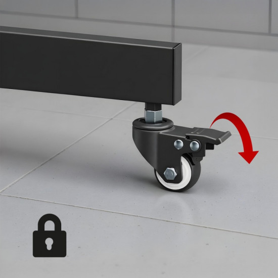 Wózek do TV max 45 kg, MC-113 B 