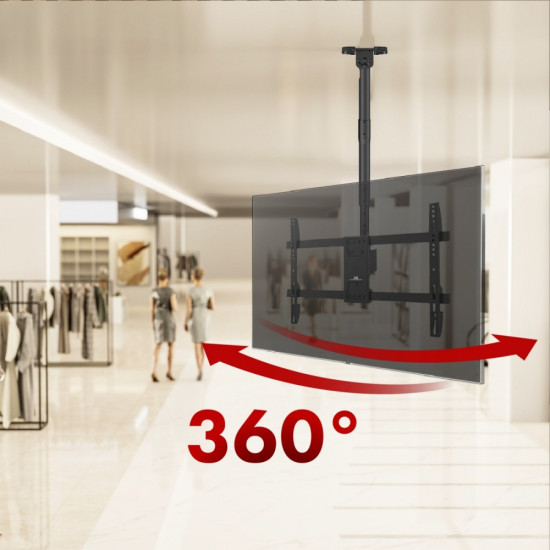 Uchwyt sufitowy dla TV max 60kg, MC-112B                        vesa 600x400