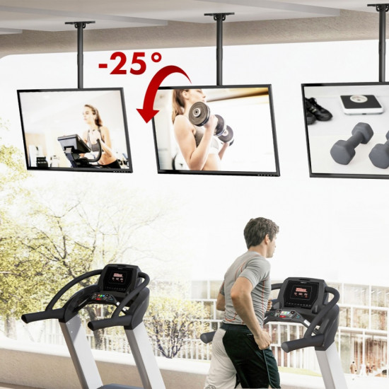 Uchwyt sufitowy dla TV max 60kg, MC-112B                        vesa 600x400