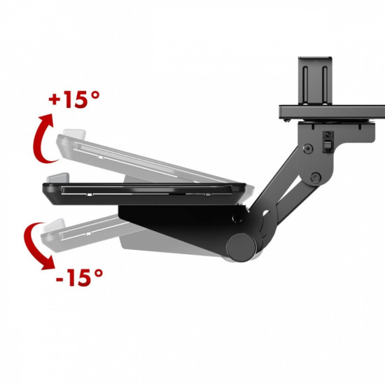 Uchwyt na klawiaturę max 5kg, MC-156 B   regulowany, podbiurkowy