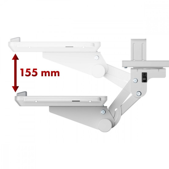 Uchwyt na klawiaturę MC-156 W, max 5kg