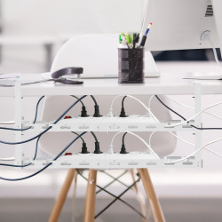 Organizer podbiurkowy na kable MC-102 W