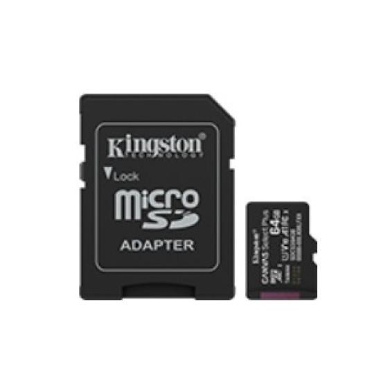 Karta pamięci microSD  64GB Canvas Select+ G3 100MB/s Adapter 