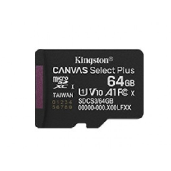 Karta pamięci microSD  64GB Canvas Select+ G3 150MB/s 