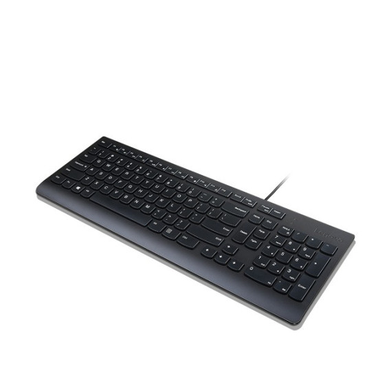Klawiatura przewodowa Lenovo Essential (czarna) - angielski, US (103P) 4Y41C68681 