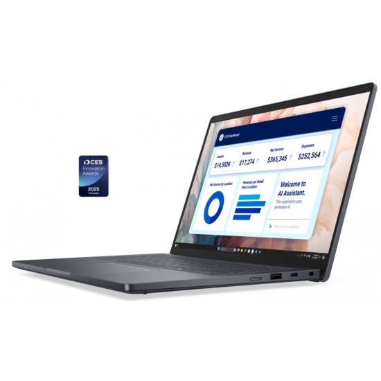 Laptop Dell Pro 14 Premium PA14250 W11P U7-268V/32GB/512GB SSD CL35/14.0 FHD+/Arc/FgrPr/Cams&Mic/5G WWAN+BT/BcklKb/3C/vPro/3YPS Magnesium