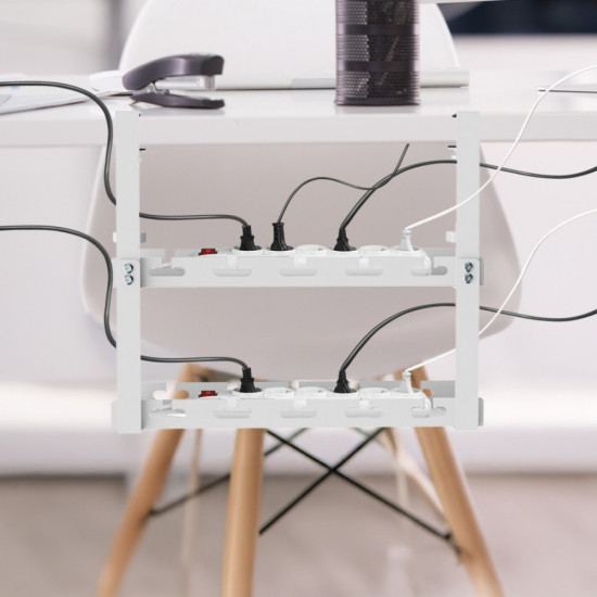 Organizer podbiurkowy na kable, MC-104W