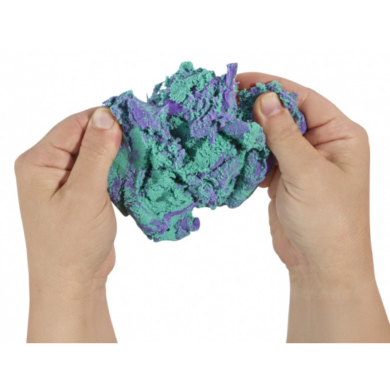 Masa plastyczna Wonder Factory Never Dry Dough fioletowy, turkusowy