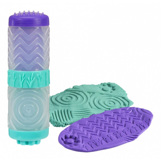 Masa plastyczna Wonder Factory Never Dry Dough fioletowy, turkusowy