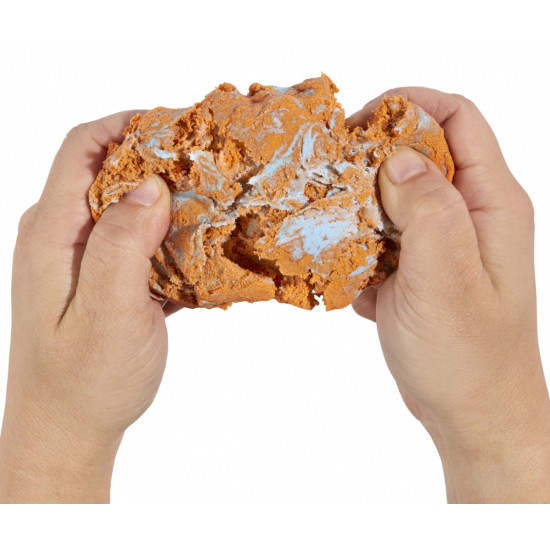 Masa plastyczna Wonder Factory Never Dry Dough błękitny, pomarańczowy