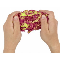 Masa plastyczna Wonder Factory Never Dry Dough limonkowy, różowy