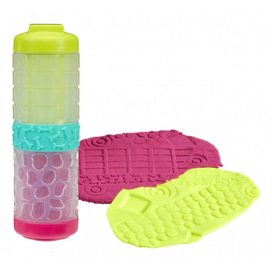 Masa plastyczna Wonder Factory Never Dry Dough limonkowy, różowy