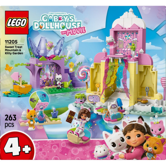 Klocki Koci Domek Gabi 11205 Łakociowa Góra i Kiciowy Ogródek