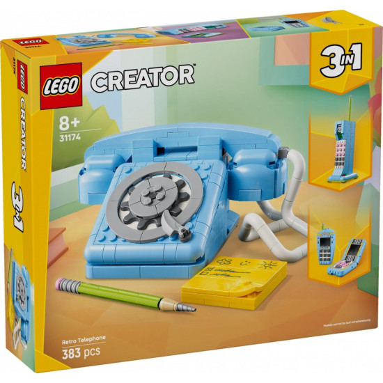 Klocki Creator 31174 Telefon w stylu retro 