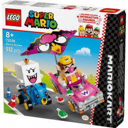 Klocki Super Mario 72038 Mario Kart - Wario i King Boo 