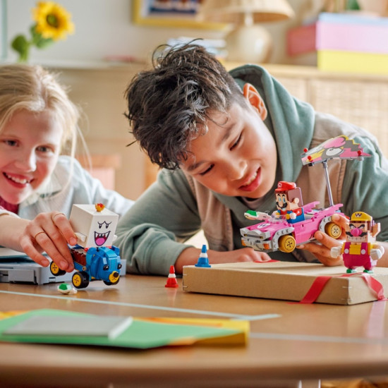 Klocki Super Mario 72038 Mario Kart - Wario i King Boo 