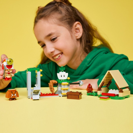 Klocki Super Mario 72040 Captain Toad i obóz 